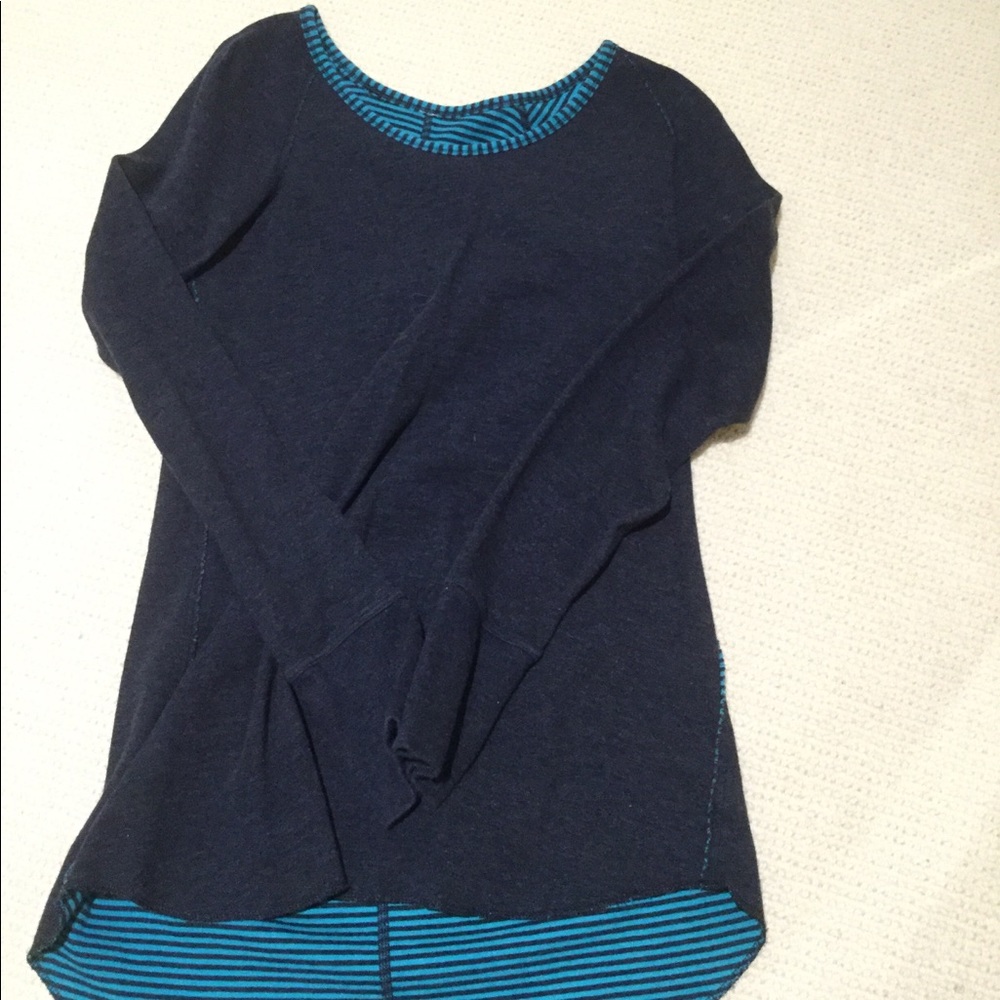 lululemon long sleeve reversible top